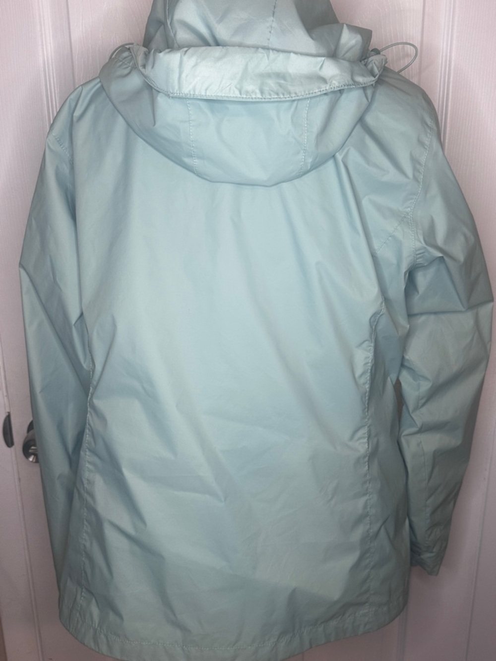 Columbia Women's Mint Green Arcadia II Waterproof Hooded Rain Jacket - Picture 6 of 12
